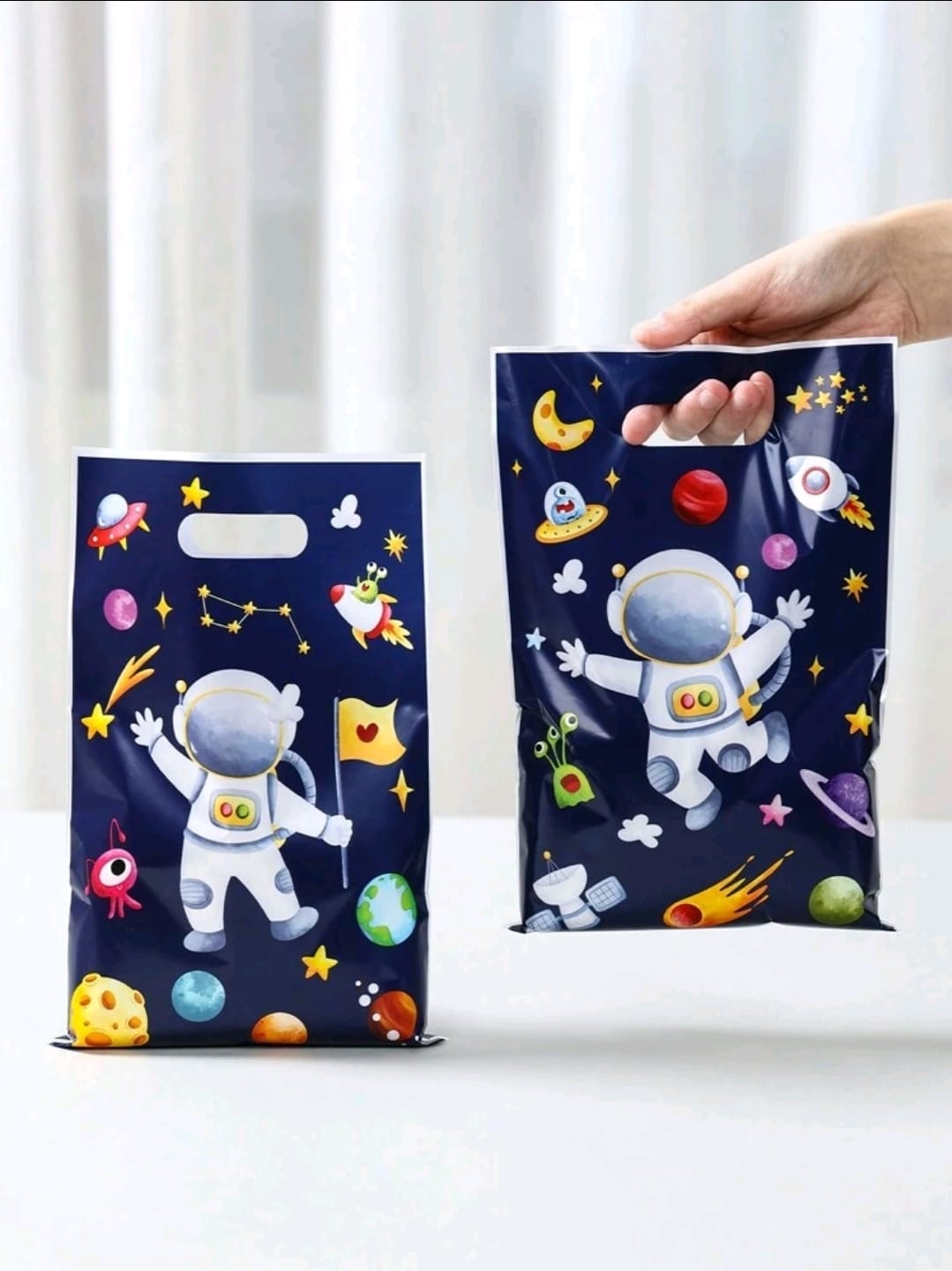 50pcs space astronaut candy loot bags