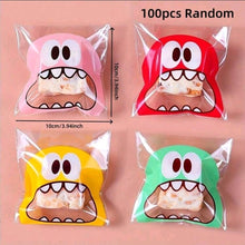 Monster theme snack bags for back to school 100pcs