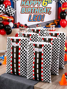 Racing car theme candy loot bags 50pcs