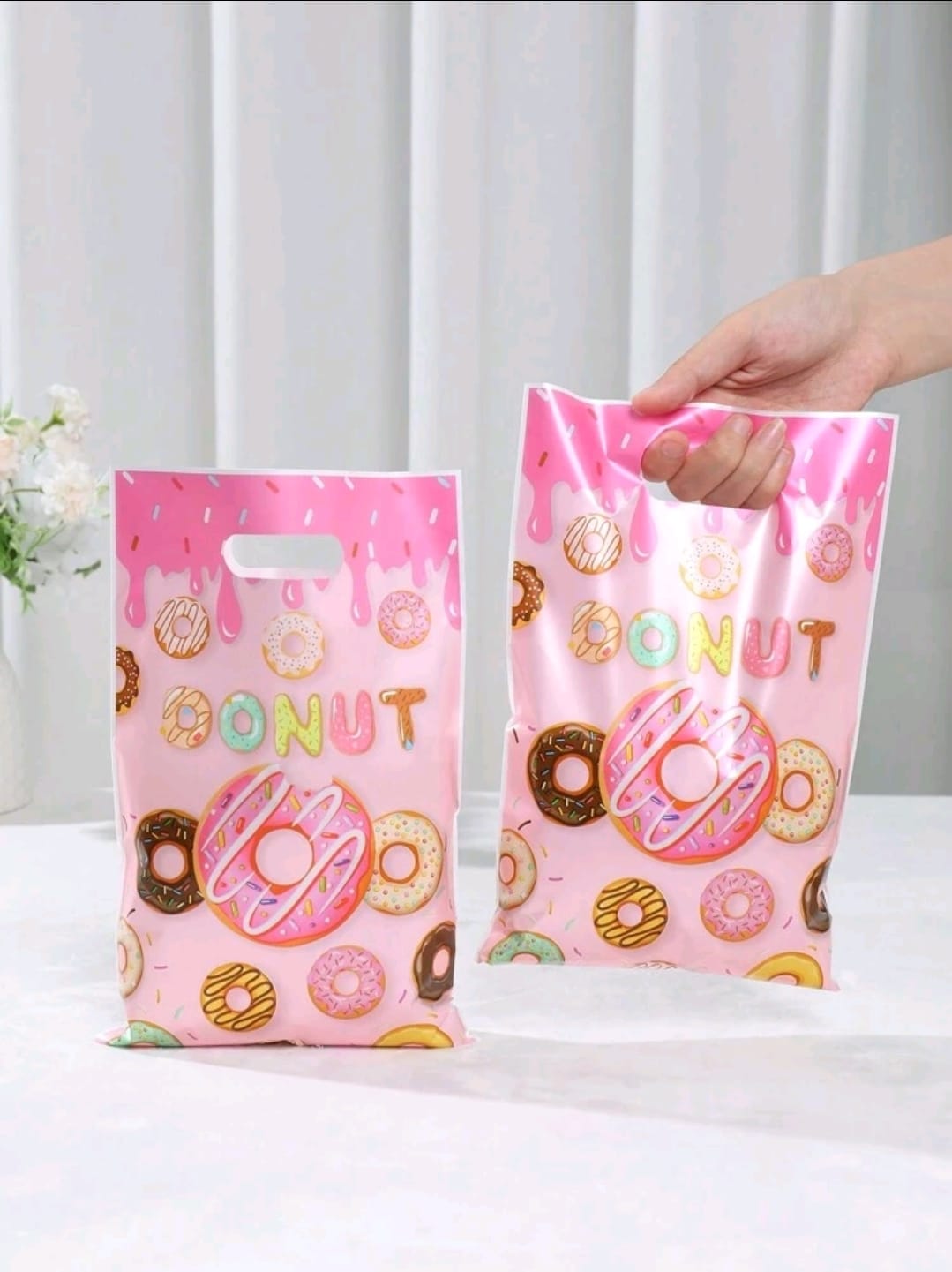 Donut Theme Candy gift bags 25pcs