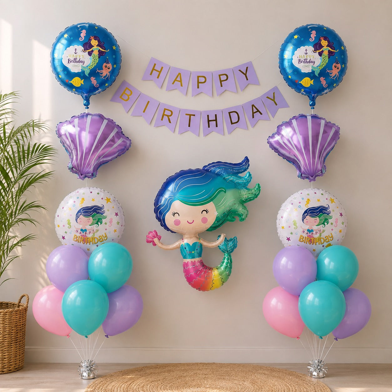 mermaid 18pcs set