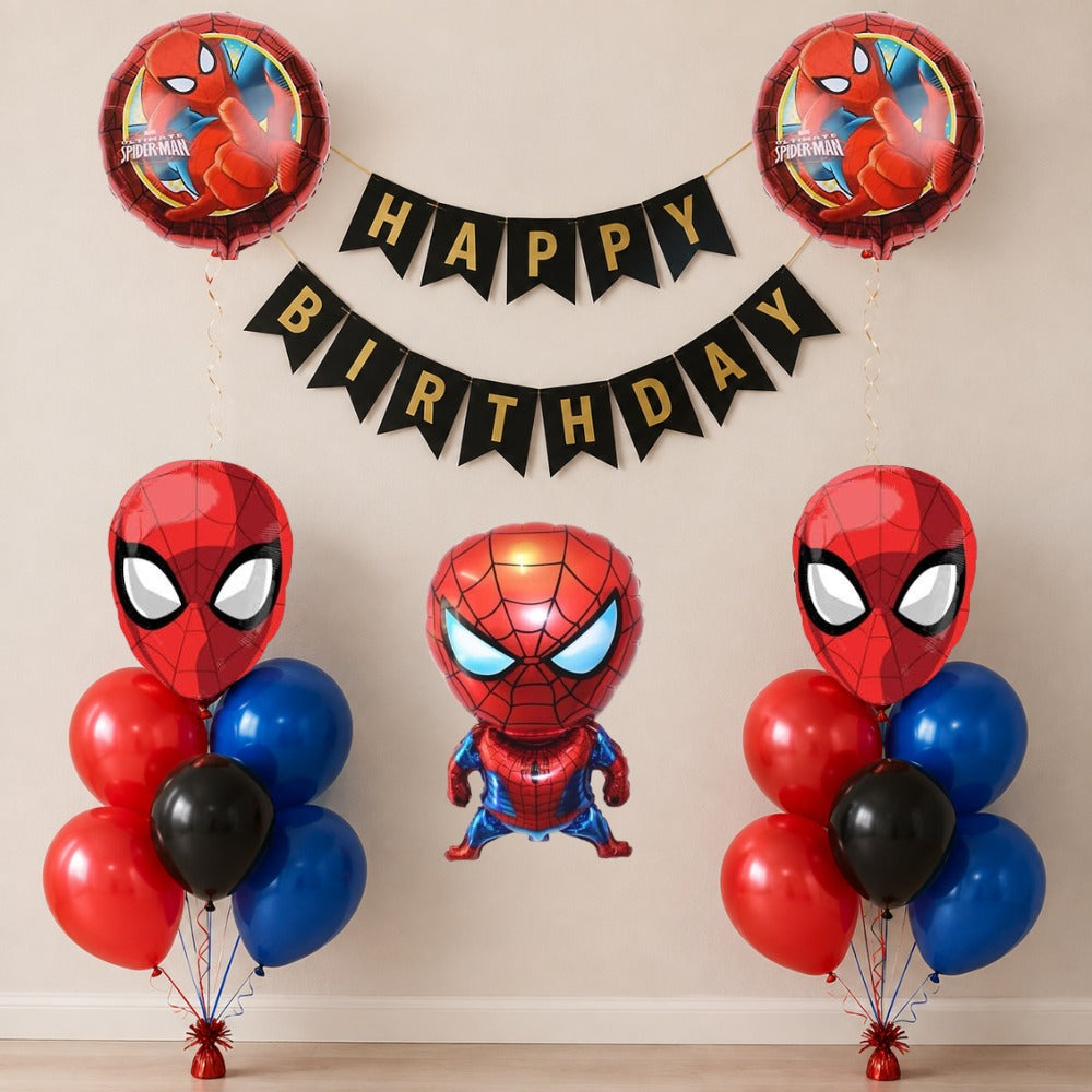 Spiderman 16pcs Balloon decoration kit