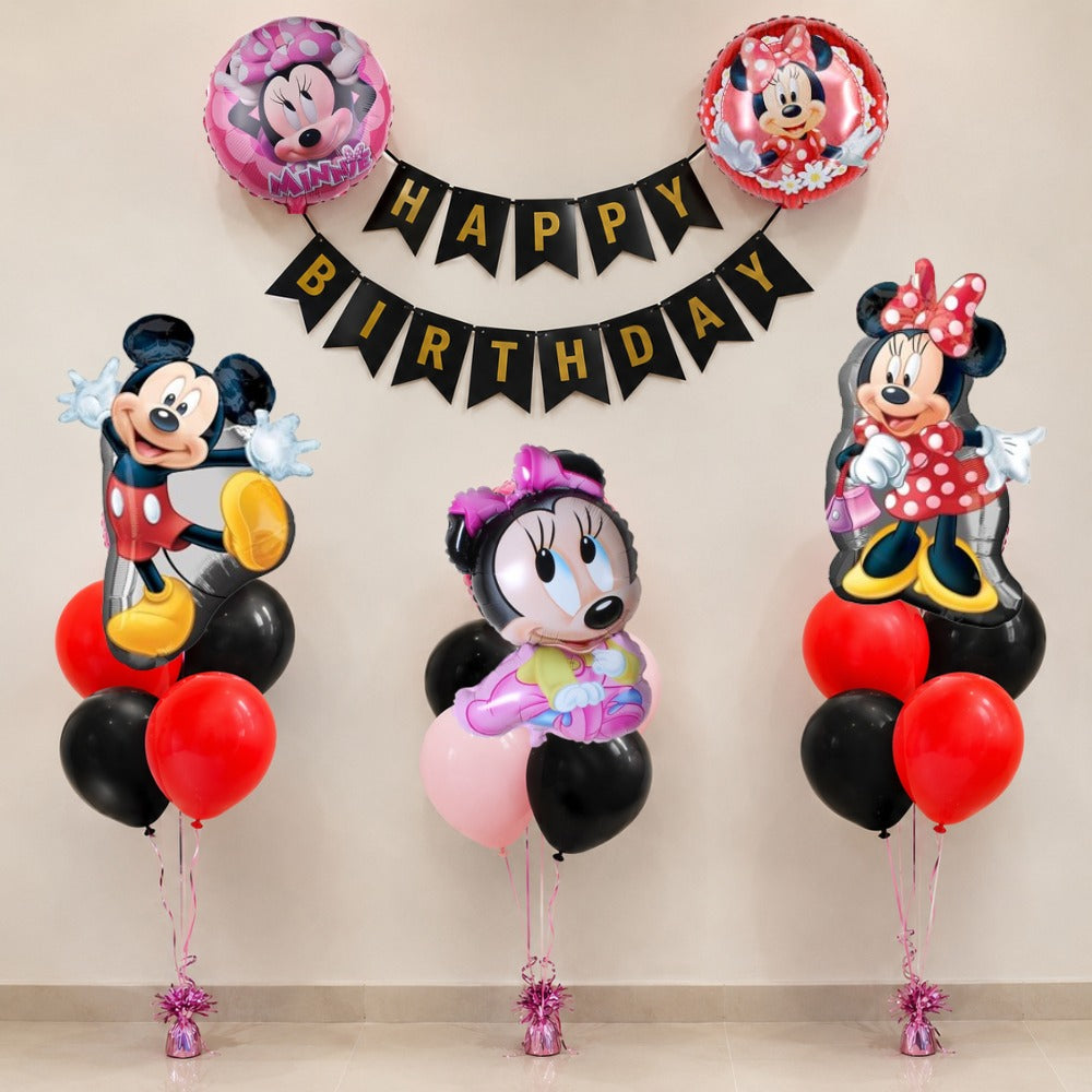 Mickey Minnie decoration 18pcs set