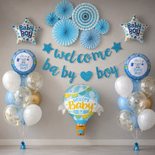 welcome baby boy decoration kit