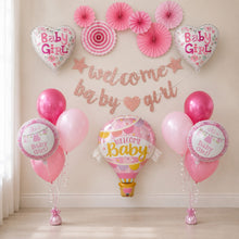 welcome baby girl decoration kit