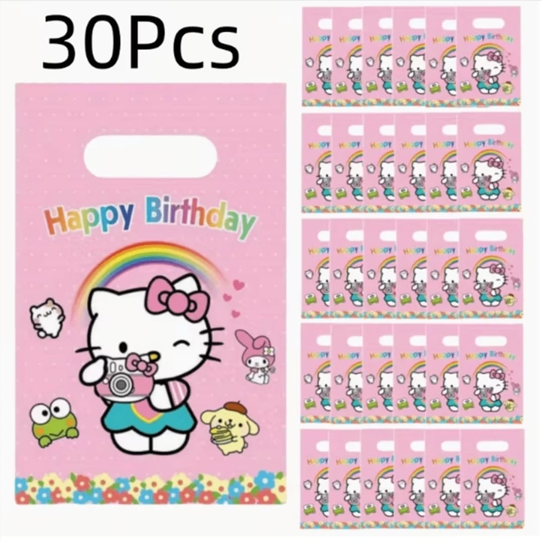 30pcs hello kitty loot bag