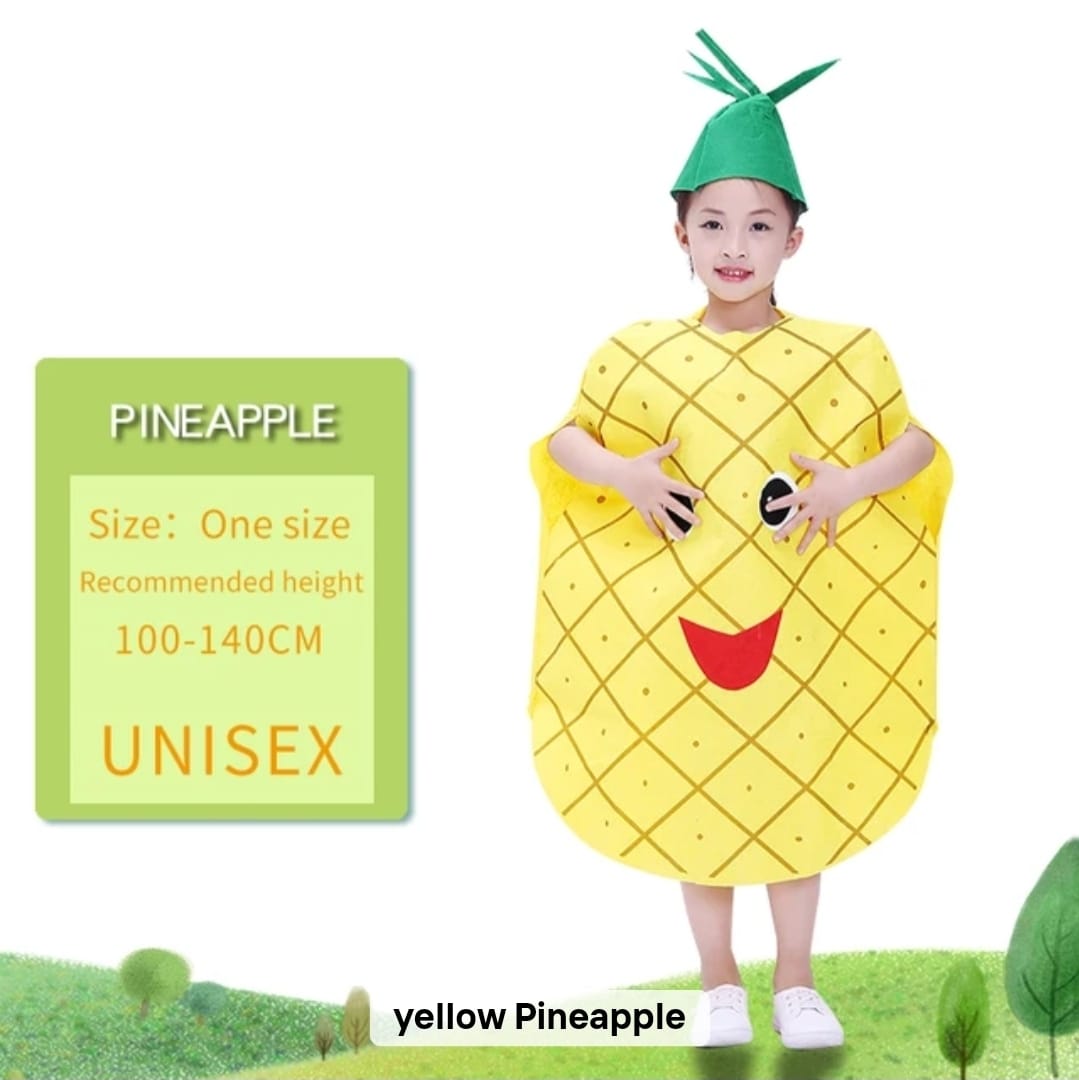 Pineapple costume kids children  party outfit (2-8 years)
