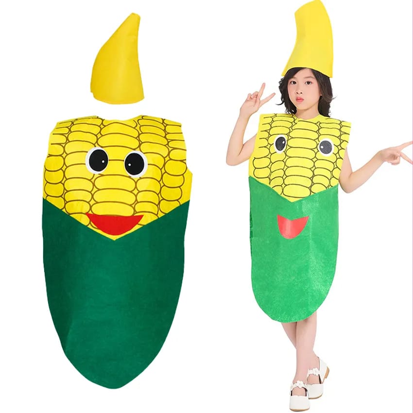 Corn costume kids children corn party outfit (2-8 years)