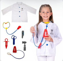 Doctor costume with toys and pant 110 to 130cm
