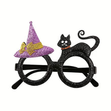 Cat and witch hat spooky eyeframe