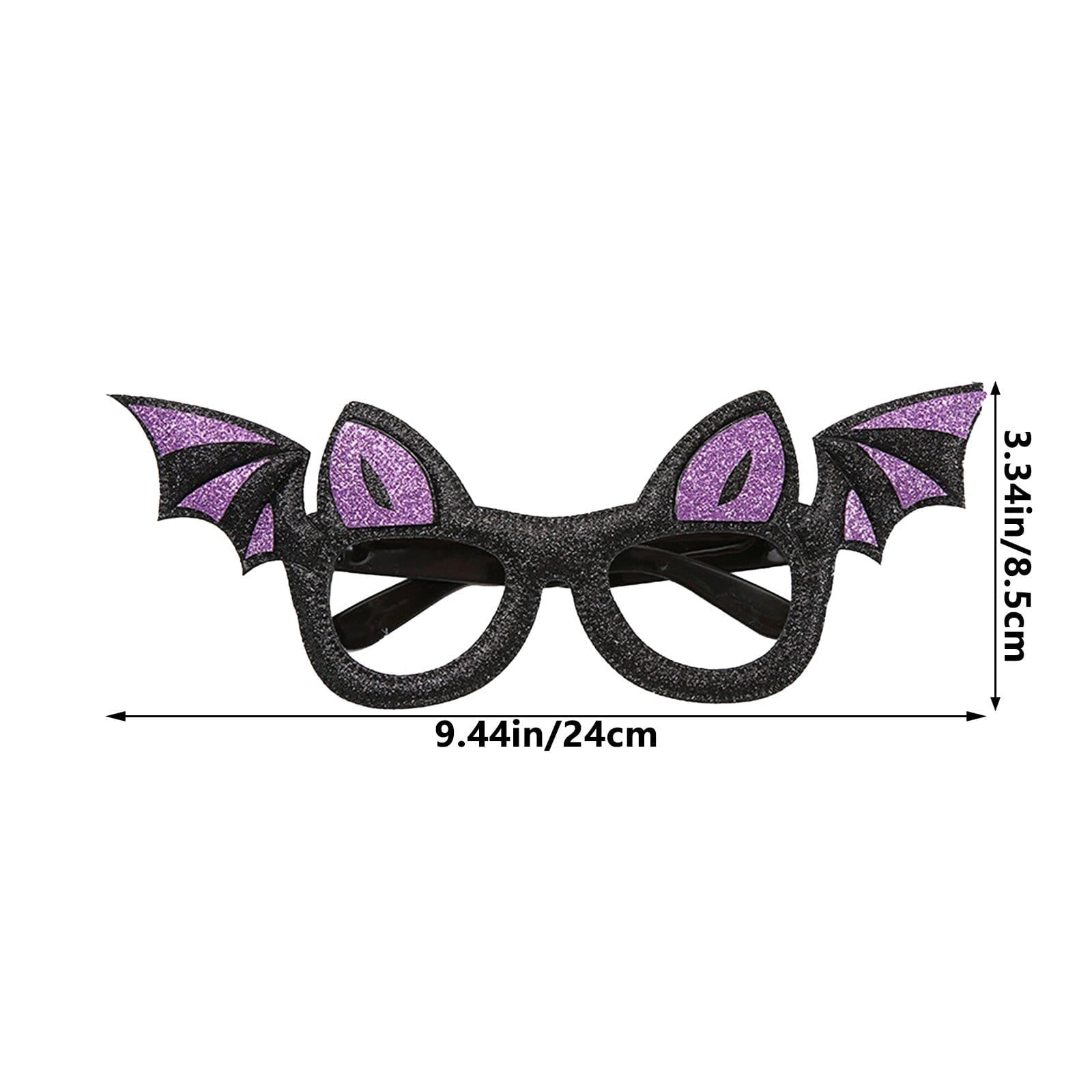 Purple bat wings spooky eyeframe