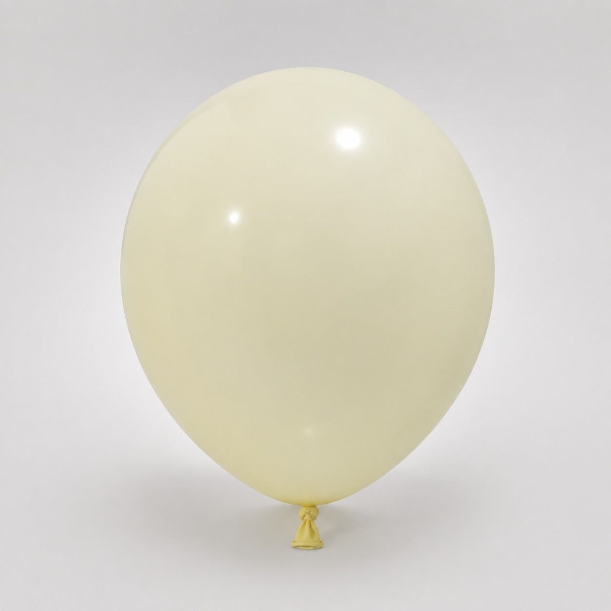 pastel yellow balloon