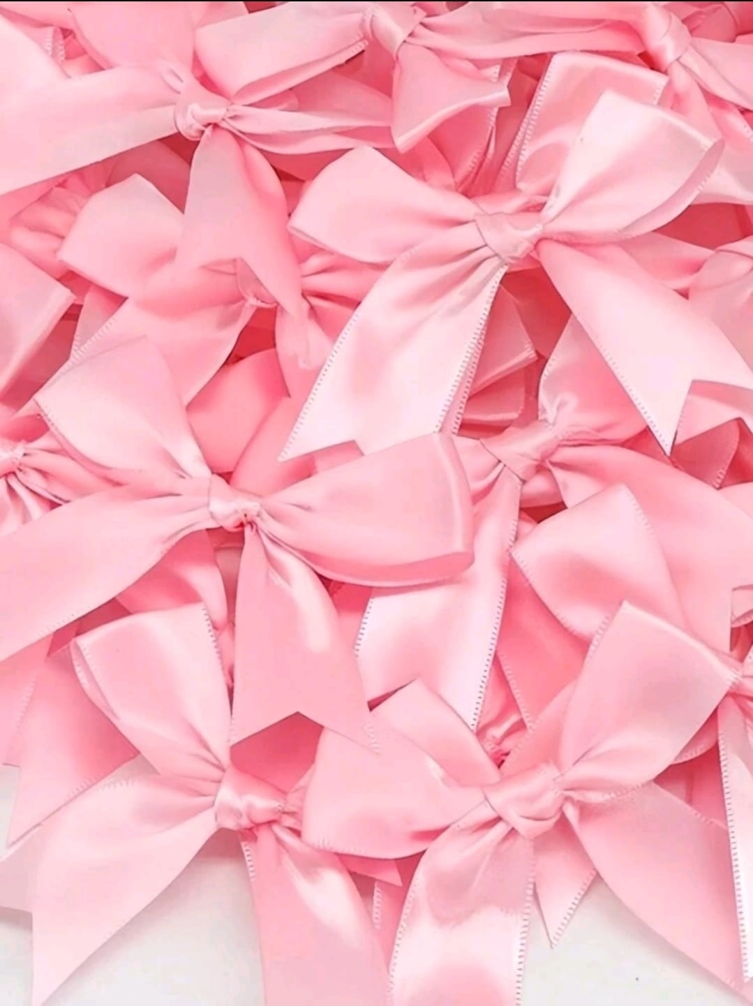 50pcs large pink bow 8.5x 8.5cm