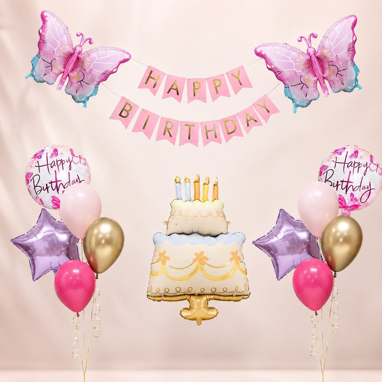 simple and elegant butterfly decoration