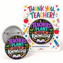 Customized badges for World Teachers' Day - design 11