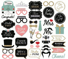 Photo Booth Props Suitable For Bridal Shower, Engagement Party,  Wedding Party Photo Booth Props
