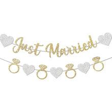 Just married banner