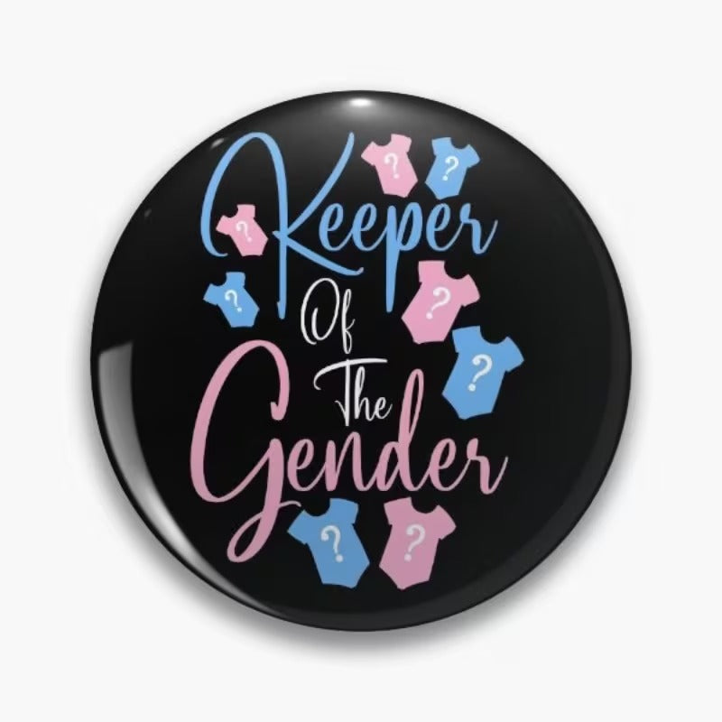 44Mm (4.39 cm) Gender Pin Keeper badge
