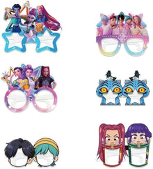 6pcs kpop paper eyeframe
