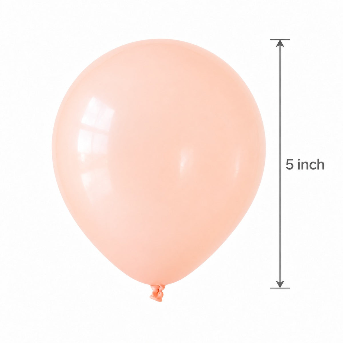 MK07 Mini 5 inch pastel blush pink / pastel orange 50pcs