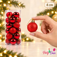 festive season tree ornaments- pack of 24 pcs