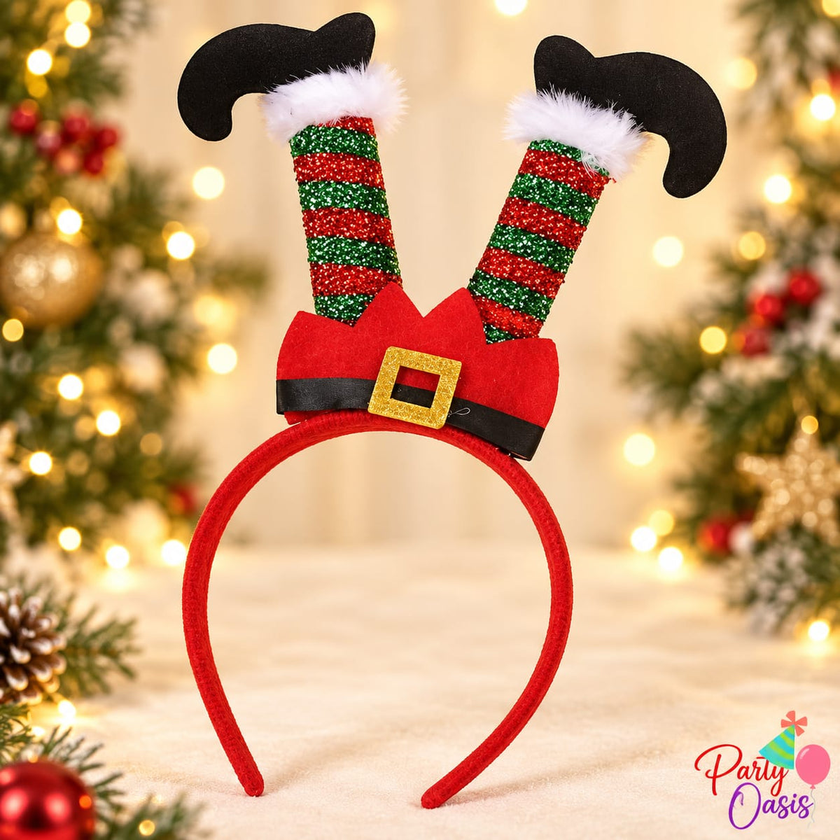 Elf led shimmer headband