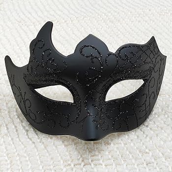 Black design masquerade mask
