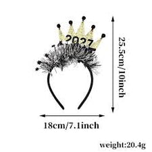new year headband 2027 1pc