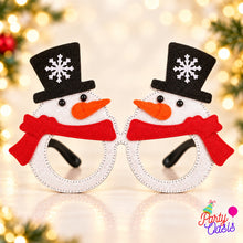 snowman festive season eye frame
