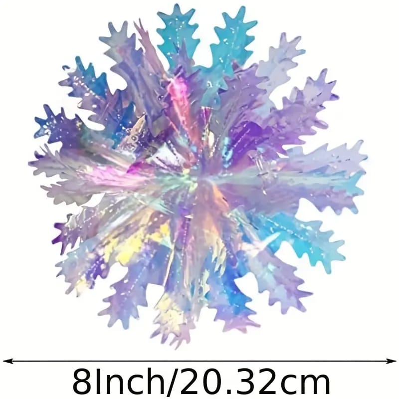 Holographic snowflake hanging 1 pc