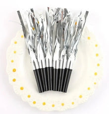 Silver Blower noisemaker