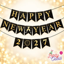 Happy New year 2027 paper banner