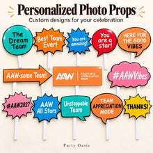 Personalized Photo Booth Props in Qatar | Party Oasis 10pcs