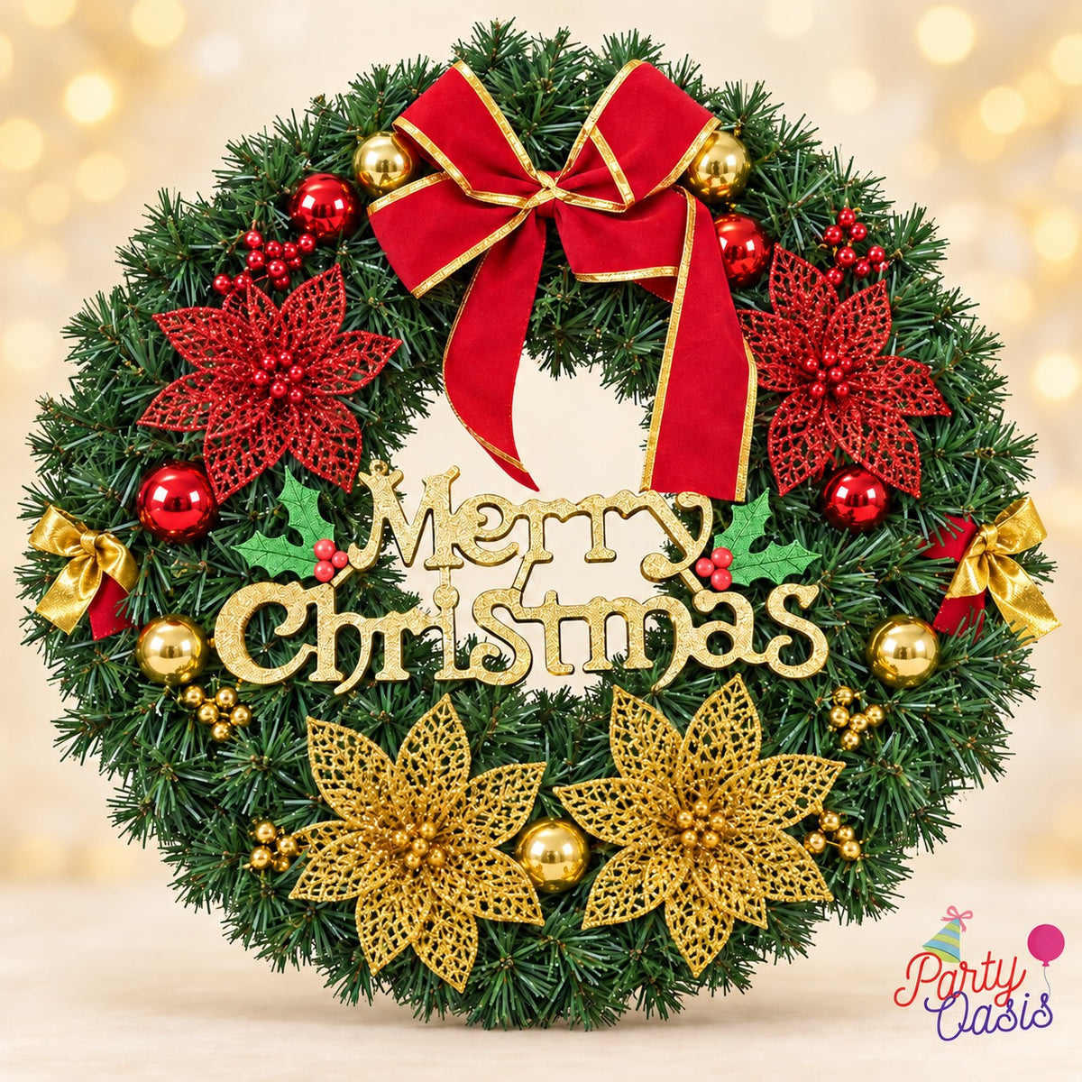 Feastive season entrance wreath 50 cm