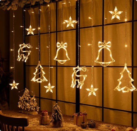 Festive season decorative curtain lights  3.5m