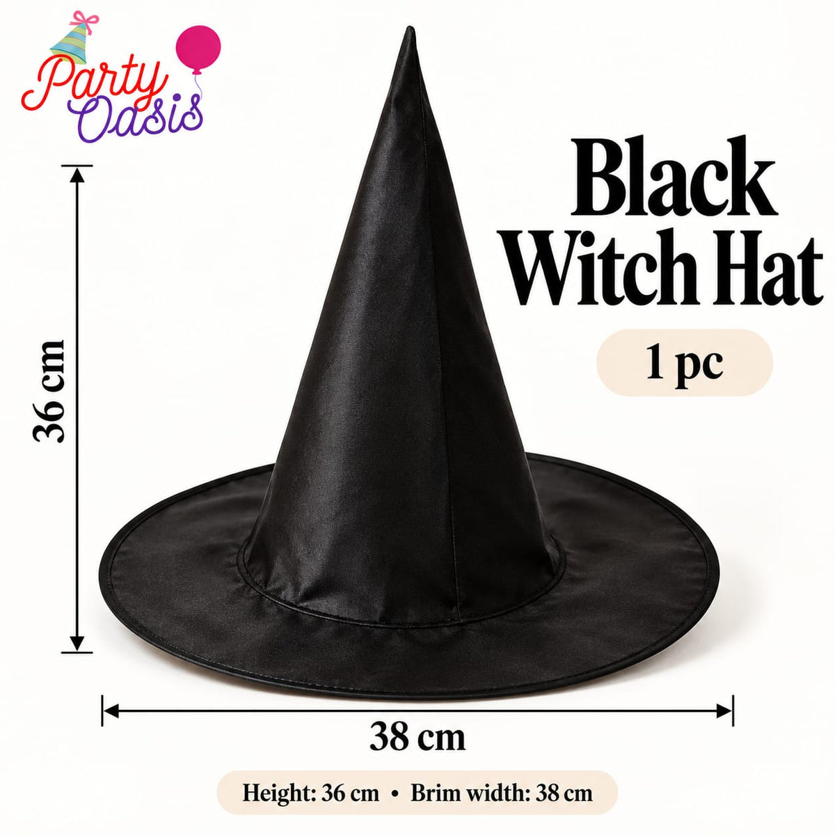 Witch hat 1pc