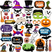 Funny spooky photo props