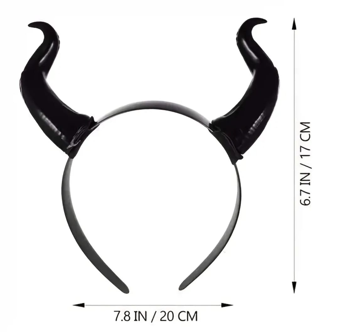 1pc Little Devil Horn Headband