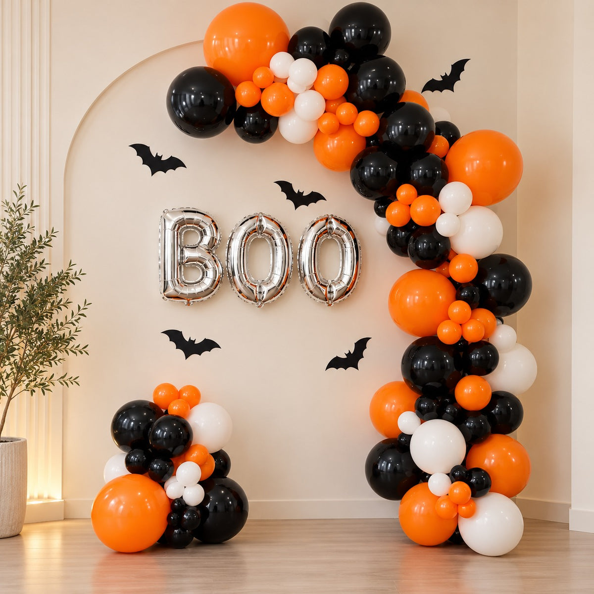 Boo balloon decoration