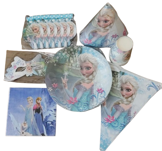 Frozen party set - serves 6