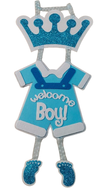 Welcome Boy door hanging