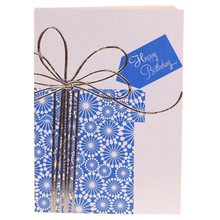 Birthday present greeting card