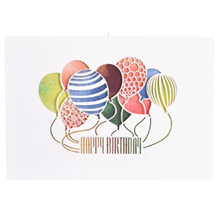 Birthday cut out greeting card