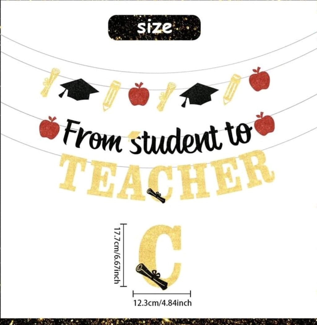 Graduation  For teachers banner