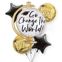 gradution helium bunch - 5 pcs