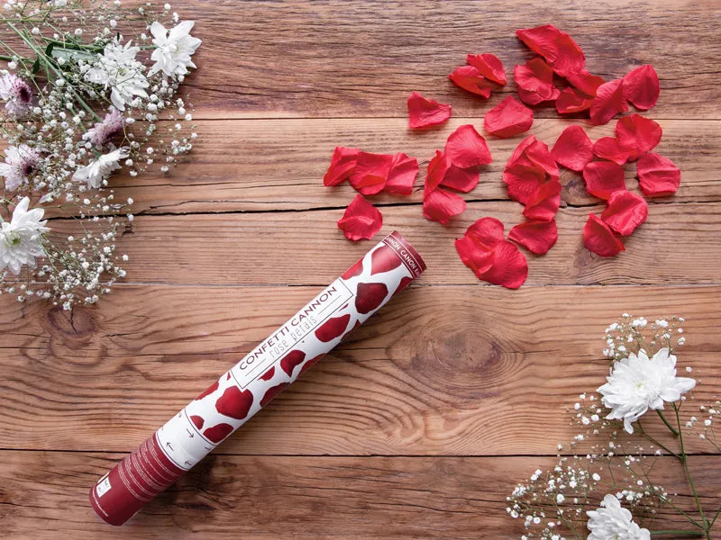 Rose Petal confetti Cannon poppers artificial 1pc