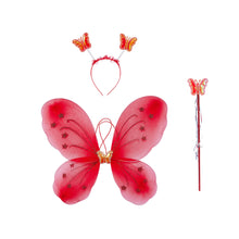 Butterfly wings , wand , headband