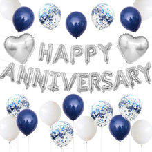 Happy anniversary navy blue set