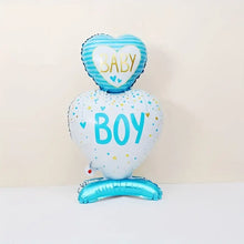 standalone baby boy foil balloons
