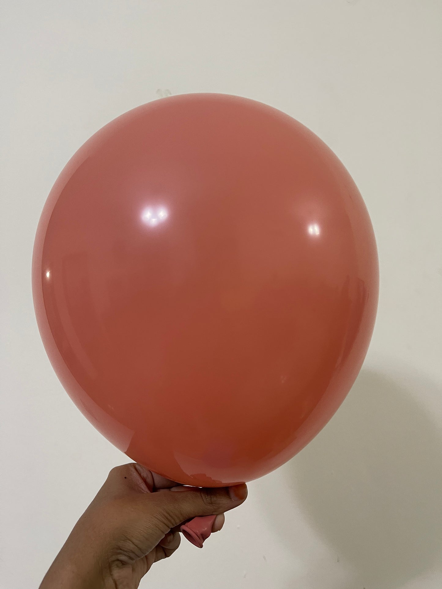 Retro dusty pink balloon